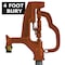 Woodford Mfg 1 in. x 3/4 in. NPT x MPT 1-1/4 in. Galvanized Steel Pipe x 4 ft. Bury Y1 Freezeless Yard Hydrant Y1-4 - alternate 2